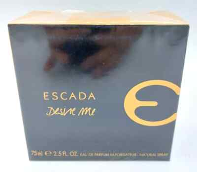 Desire Me by Escada Women EDP 2.5 oz Natural Spray sealed(&1 free perfume)
