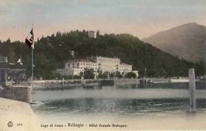 Cpa Italy Lago Di Como Bellagio Hotel Grande Bretagne Ebay