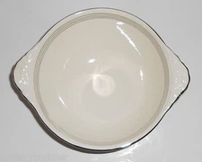 Homer Laughlin China 5 Platinum Band N1219 Cereal Bowl Mint