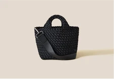 Naghedi St. Barths Petit Tote, NWT in Onyx, MSRP $225