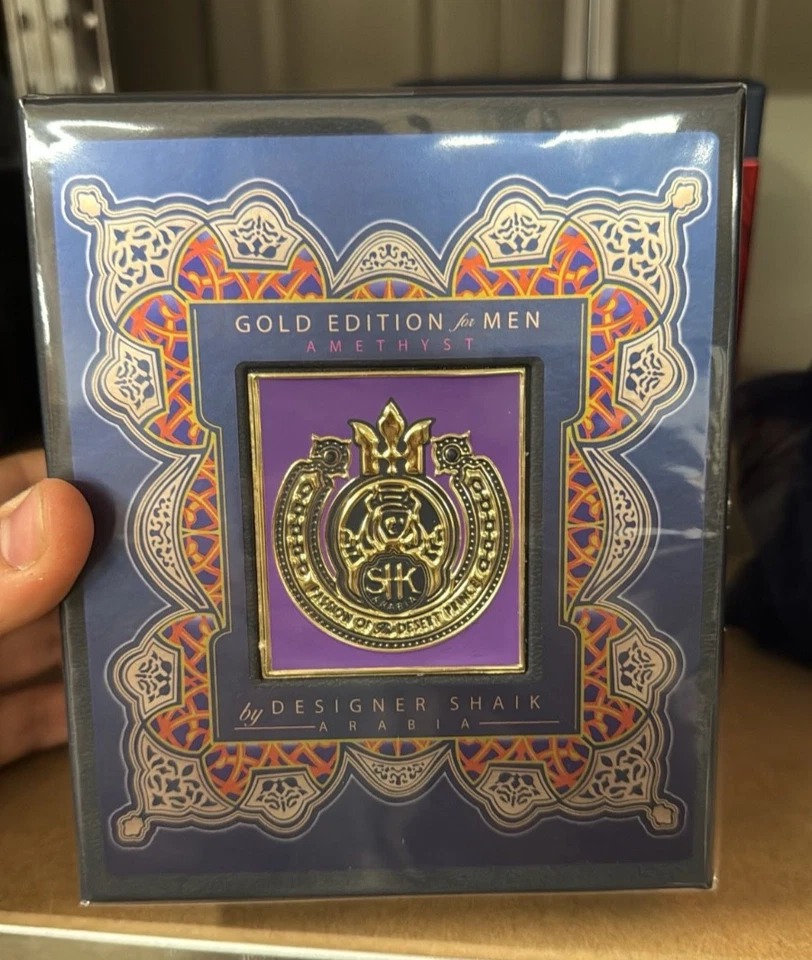 Shaik Opulent Amethyste Gold For Men Eau De Parfum 100ml Neu und Ovp - Bild 4 von 4