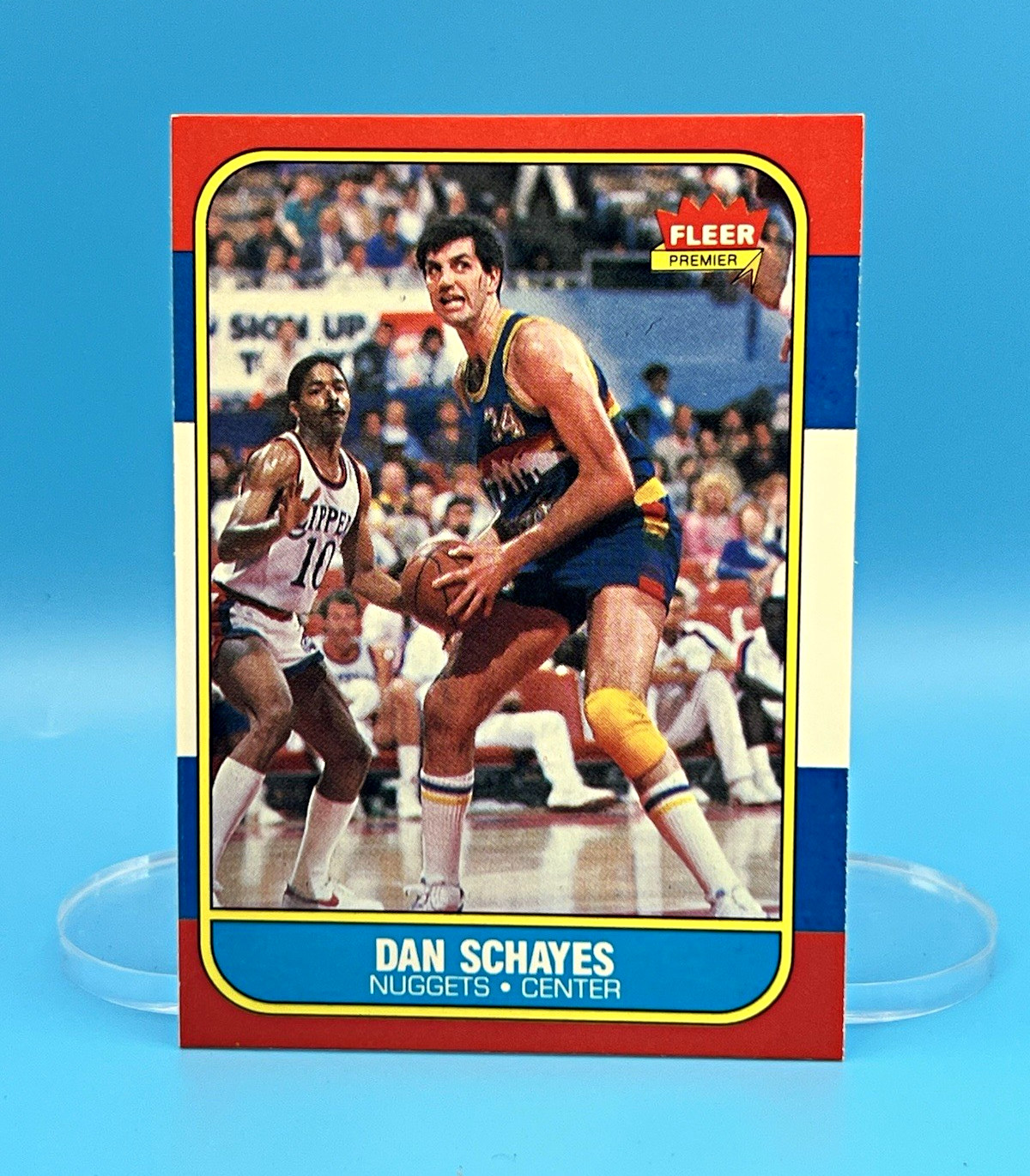Fleer Premier 1986 Dan Schayes Denver Nuggets #98/132