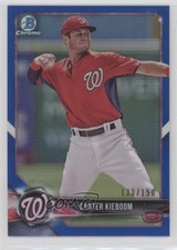 2018 Bowman Chrome Prospects Blue Refractor 133/150 Carter Kieboom #BCP7 5a4