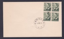 1951 KING GEORGE VI 3d PRE-DECIMAL STAMP UNOFFICIAL FIRST DAY COVER #23