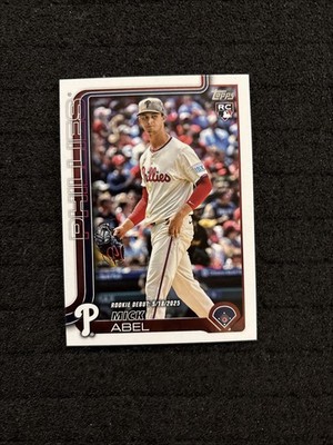 2025 Topps UPDATE Baseball US270 Mick Abel, Philadelphia Phillies