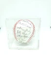 1982 Reds Signed NL Feeney Baseball 26 Sigs;Seaver,Bench,Driessen, - Water Stain