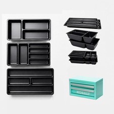 6 Pcs Tool Box Organizer Tray Divider Set For Kobalt Mini 2-drawer Toolbox ... 6 Pcs Tool Box Organizer Tray Divider Set For Kobalt Mini 2-drawer Toolbox ...