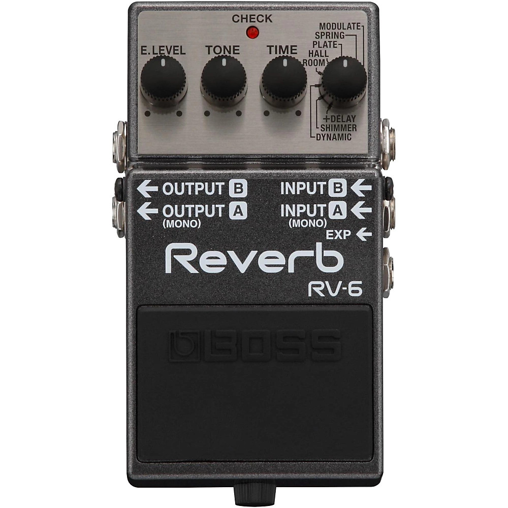 Boss RV-6 Reverb Guitar Pedal for sale online | eBay