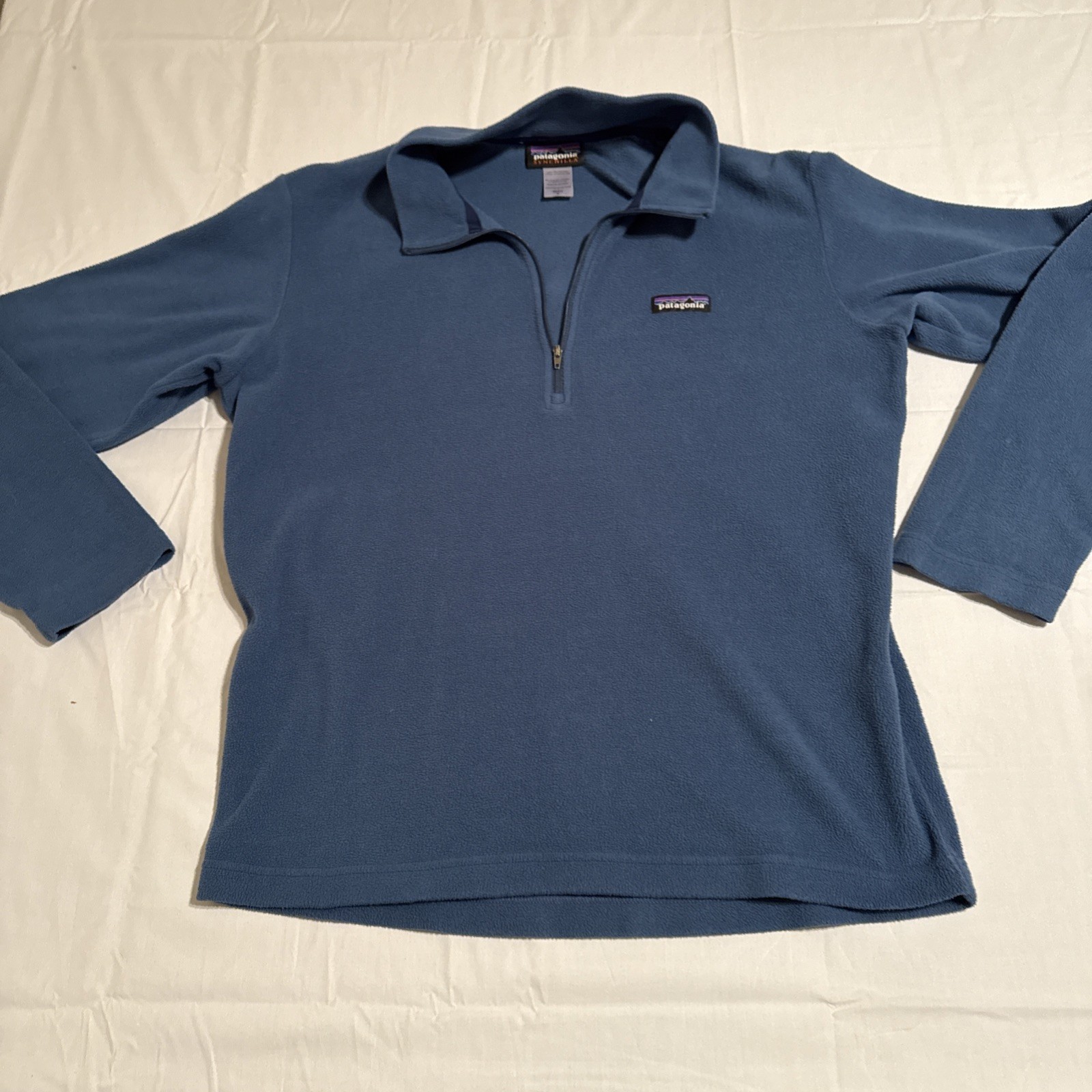 SWEATER SWEATSHIRT 1/4 ZIP  Patagonia Men SMALL Synchilla  Fleece Outdoor-image