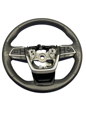 2023 TOYOTA HIGHLANDER FRONT LEFT HEATED LEATHER STEERING WHEEL | BLACK *WEAR*