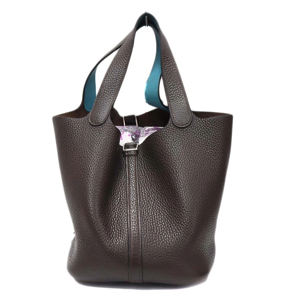Hermes — Hermes MM Taurillon Clemence Handbag 2005 I Stamp Women's KNB181 #KNB181