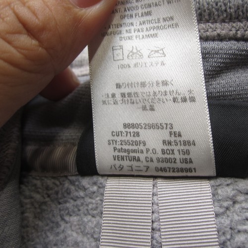 Patagonia Better Sweater Men XL Gray 1/4 Zip Fleece Pullover Hiking Travel - Picture 8 of 14