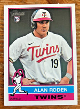 Alan Roden Rookie Card 2025 Topps Heritage 544 Minnesota Twins