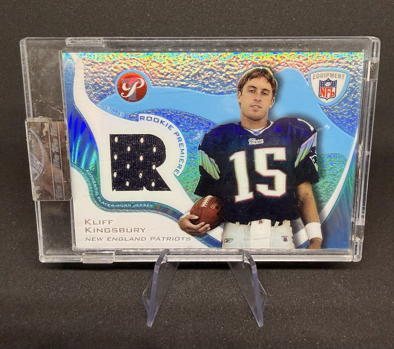 Kliff Kingsbury Topps Pristine Rookie Premiere Jersey #RPRKK Refractor