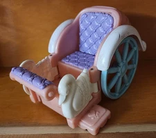Fisher Price Loving Family Once Upon A Dream Pink Castle Carriage No Harness