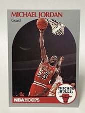 1990-91 NBA Hoops MICHAEL JORDAN #65 CHICAGO BULLS MVP HOF GOAT