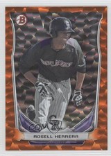 2014 Bowman Draft Top Prospects Orange Ice 17/25 Rosell Herrera #TP-21 2a9