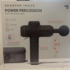 Sharper Image Power Percussion Deep Tissue Tissue Massager
