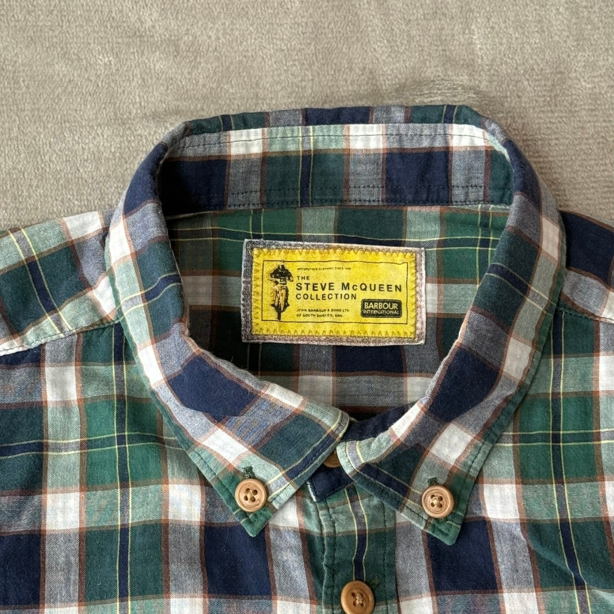 Green Barbour Mc Queen Barbour International Steve Mcqueen Jacket