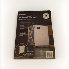 Homedics XL Towel Warmer for Bathroom White