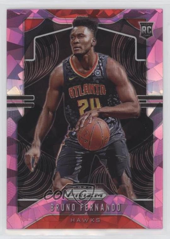 2019-20 Panini Prizm Rookie Pink Ice Prizm Bruno Fernando #277 0nr3