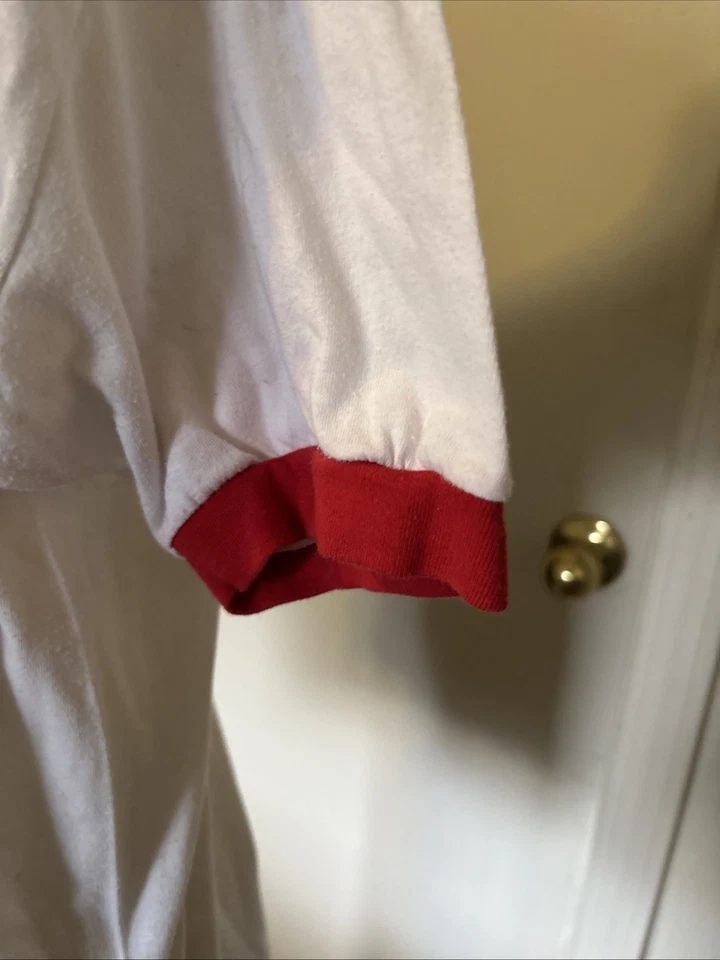 ¡HOT ROD VINTAGE AÑOS 80! ROWDY RODDY PIPER WWF LIGHTNING RINGER Camiseta LUCHA LIBRE XL Foto 4 de 4