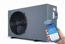 Wärmepumpe Poolheizung Pool 30 m³ MQ 7 WiFi Luft Wasser Heizung Poolwärmepumpe
