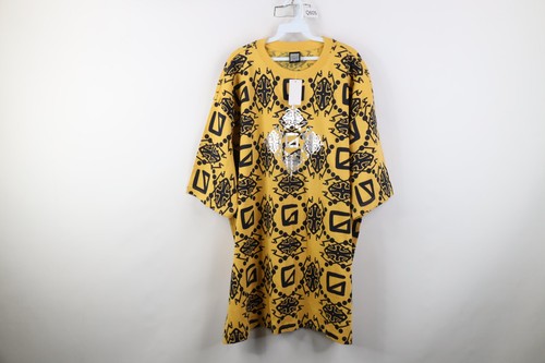 Marithé + François Girbaud, Deadstock Vtg 90s Marithe Francois Girbaud Mens 2XL Geometric Baggy Fit T-Shirt