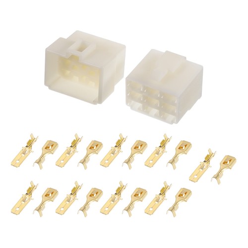 CONNETTORI ISOLATI per cavi, elettrici, a forcella, capicorda, SET 160 pz