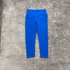 Alo Yoga High Waist Leggings Electric Blue Size S Activewear Athletic Gym Yoga