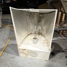 Metal Grow Light Reflector/Hood Fixture w/ La...