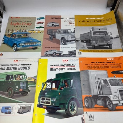 International Harvester Truck Brochure Lot 6 Scout C-Line Metro COE DCO-405