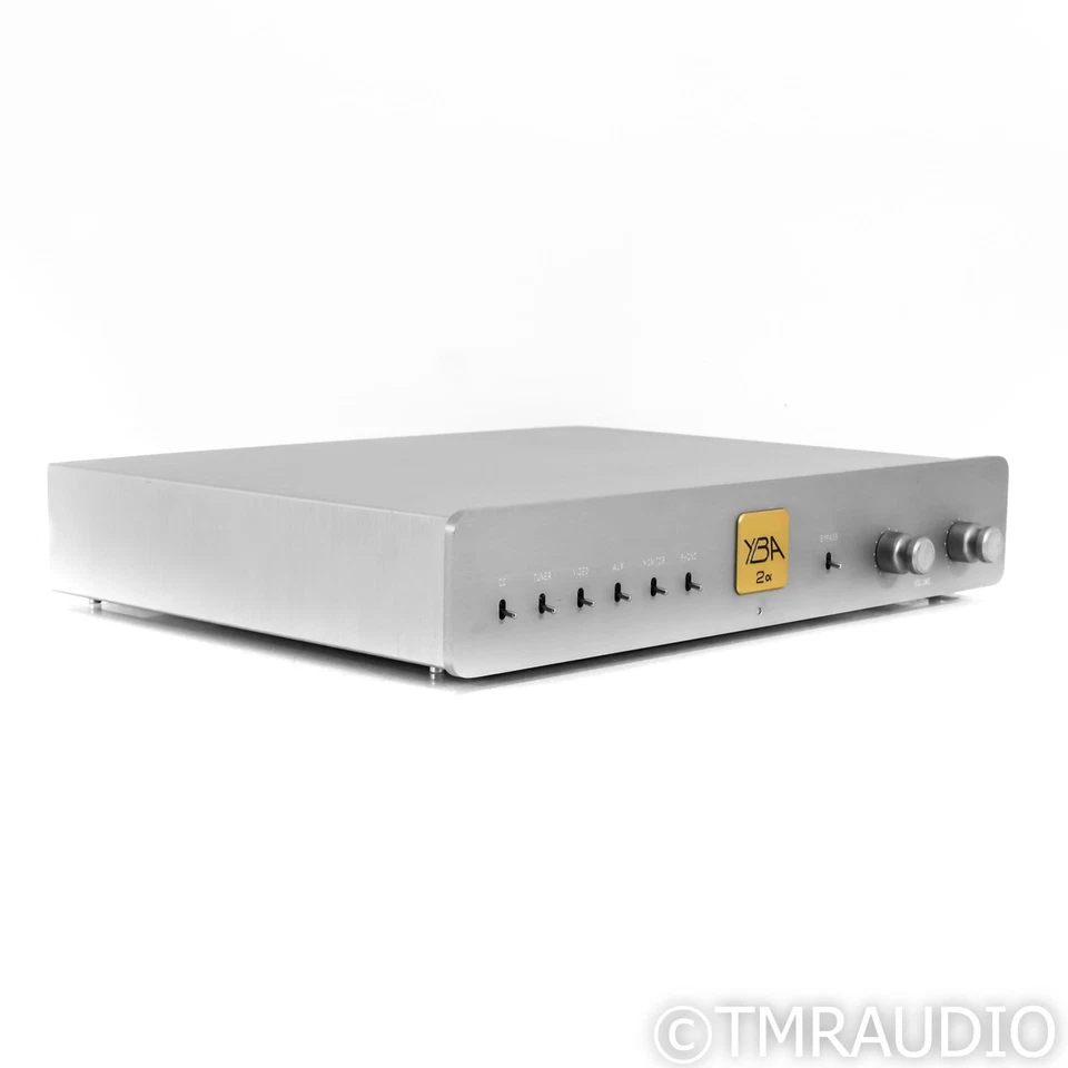 YBA 2 Alpha Preamplificatore Stereo con Alimentatore; MM Phono - Immagine 3 di 4
