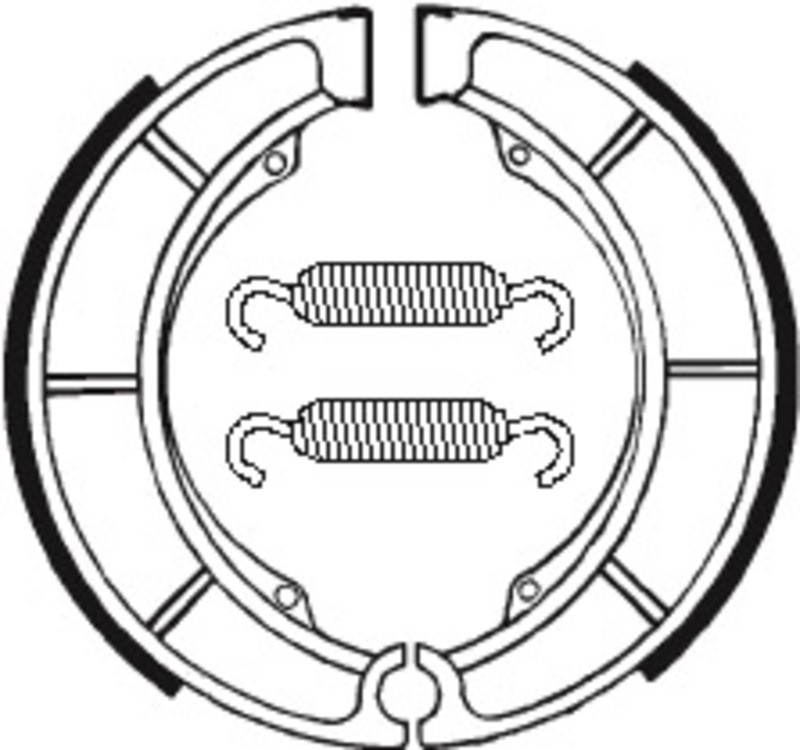 Plus de levier de frein mou grâce aux mâchoires de frein TECNIUM BA098 - 2