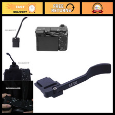 Metal Thumb Grip for Sony A6700 Camera - Hot Shoe Mount, Finger Handle Extension
