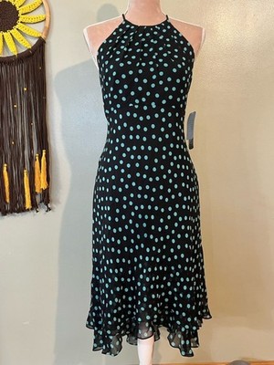 green emerald velvet dress Empire Waist Dress for Women Summer Short Sleeve Casual Stand Collar V Neck  Tiered Polka Dots Print Midi Dress Pink at Amazon Women's Clothing store main image 1