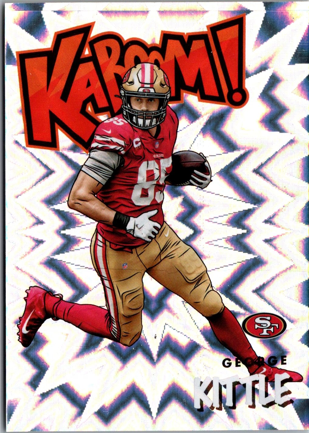 2021 Panini Absolute #K37 George Kittle Kaboom