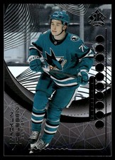 2024-25 UPPER DECK TRIPLE DIMENSIONS REFLECTIONS MACKLIN CELEBRINI SAN JOSE