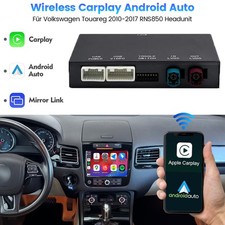 Wireless CarPlay Android Auto Für VW Touareg 2010-2017 mit RNS850 8" Bildschirm