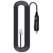 Reliable Radar Power Cord 3.5m/11.5ft for Uniden R3 Escort Devices