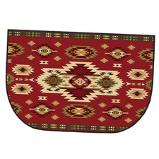 Cabin Fireplace Hearth Rug Fireplace Mats Cabin Southwestern Fireproof Rug
