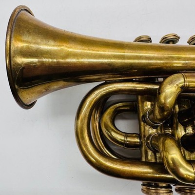 Besson & CO LONDON WC2 Pocket Trumpet Vintage with Accessories | eBay