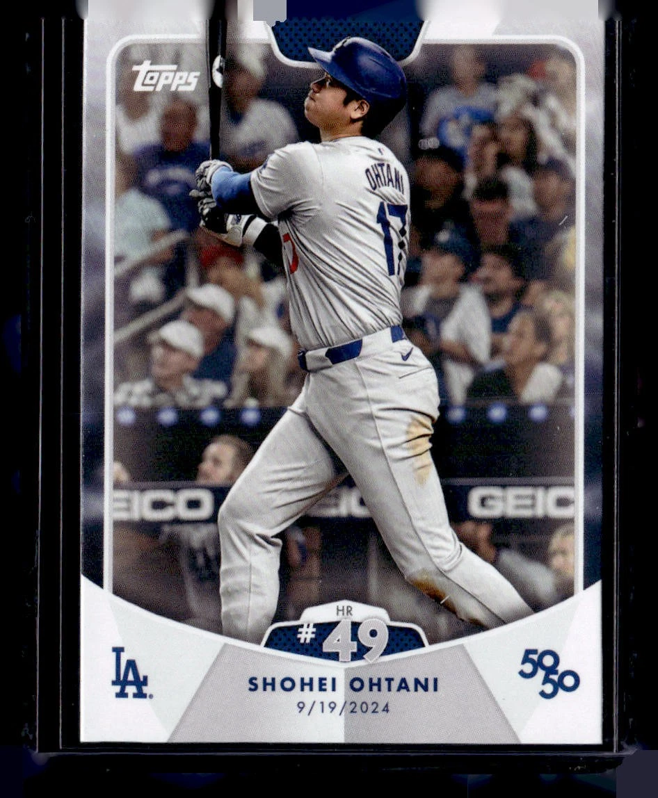 Shohei Ohtani trading card