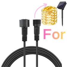 6Ft Power Cable For Waterproof Extension Cable aka Wire Solar String Lights