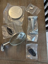 Door Mirror Pair Mgb E-type 1961-67 Mgc Xk120-150 Early Sedans