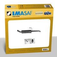 Imasaf Esd Auspuff Endtopf FüR Ford Escort 81/?86 Express 1.6 D/1.8 D