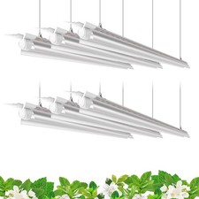 4FT Grow Lights 5000K Full Spectrum Daylight 6-Pack