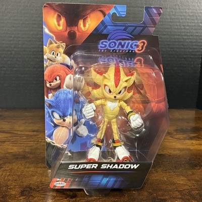 2025 Sonic The Hedgehog 3 Movie Super Shadow 5  Figure Jakks Pacific Sega Game