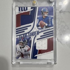 Panini 2025 Absolute Football Team Tandem Materials Ttm-ngs Dart Nabers 75 Panini 2025 Absolute Football Team Tandem Materials Ttm-ngs Dart Nabers 75