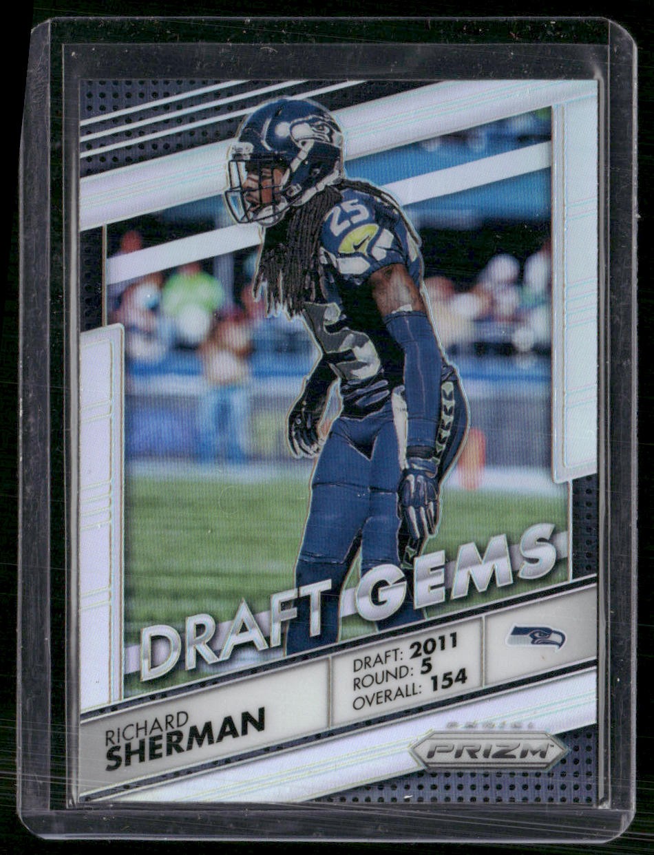 2016 Panini Prizm #7 Richard Sherman Draft Gems